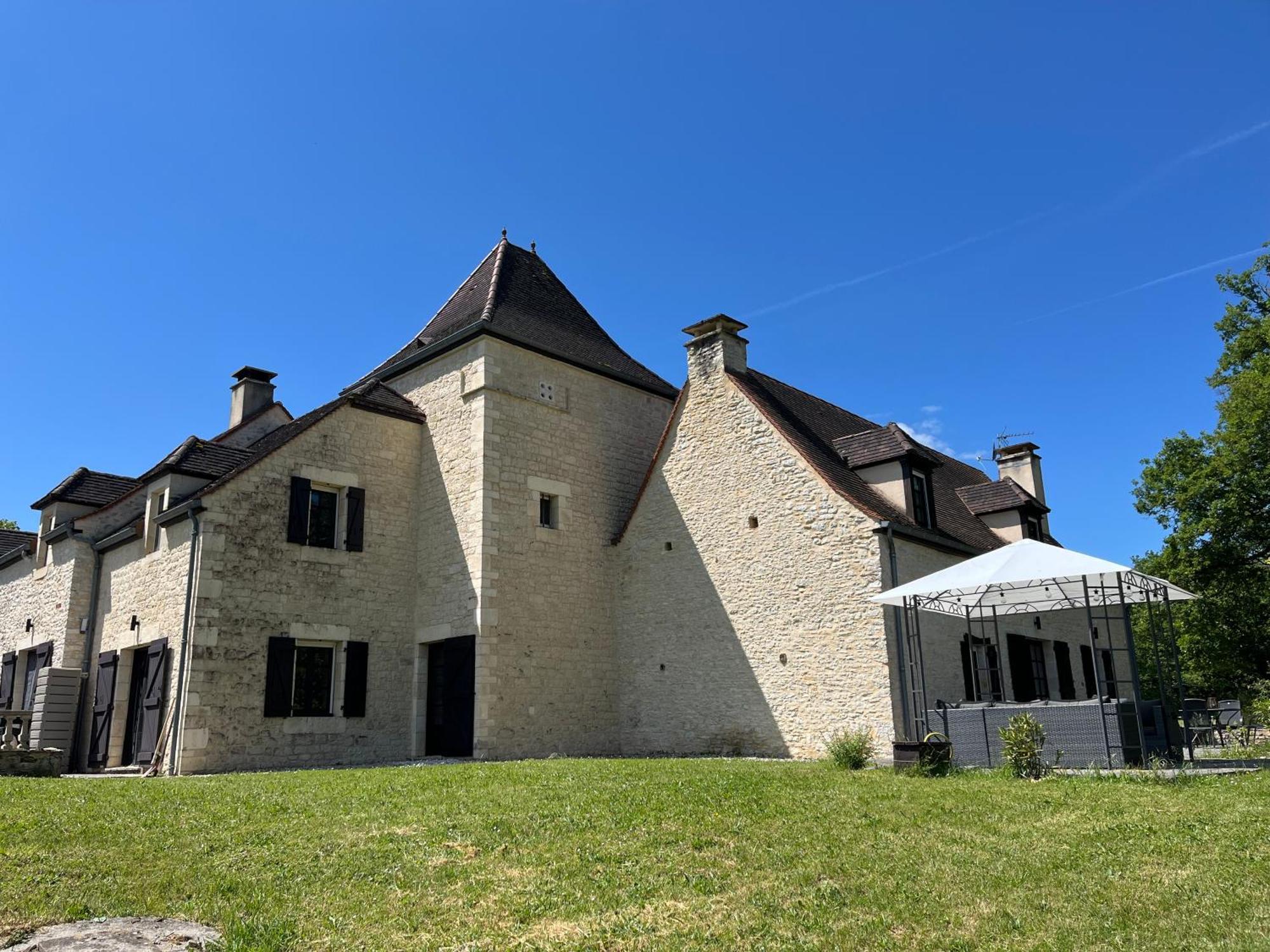 Domainerossignol Acacia Villa Gourdon-en-quercy Exterior photo